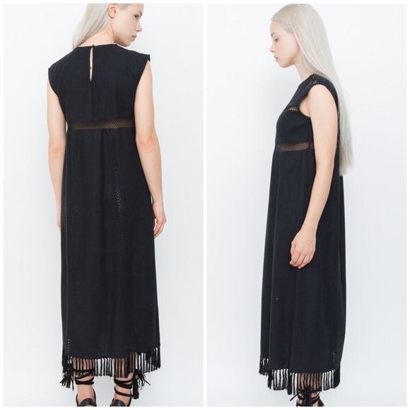 Doen Quintana fringe trim maxi dress - Picture 2 of 8